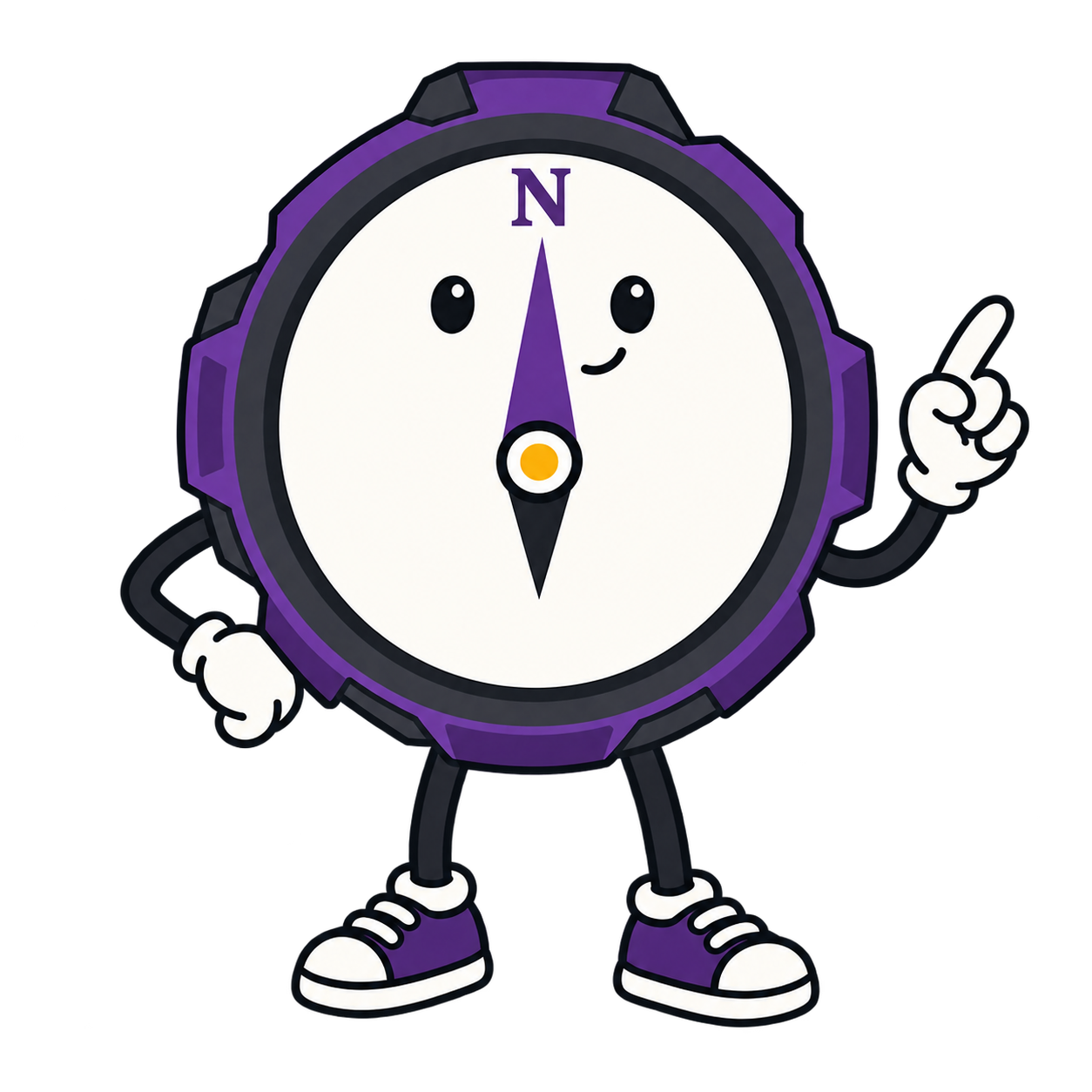 Mappy, OdooMap's compass-shaped AI import sidekick